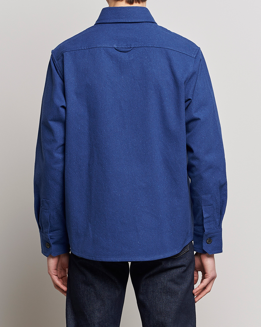 Hombres | Camisas | A.P.C. | Basile Cotton Shirt Jacket Navy