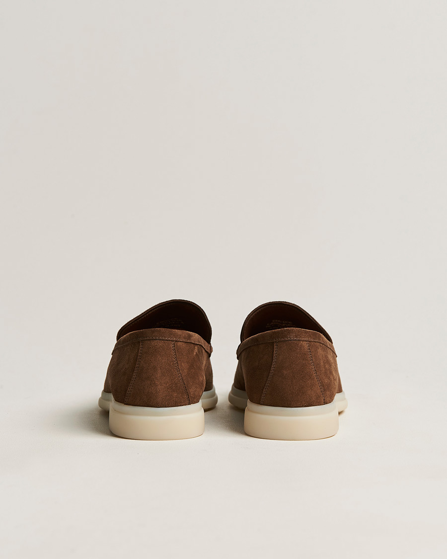 Hombres | Church's Greenfield Soft Suede Loafer Burnt Brown | Church's | Greenfield Soft Suede Loafer Burnt Brown