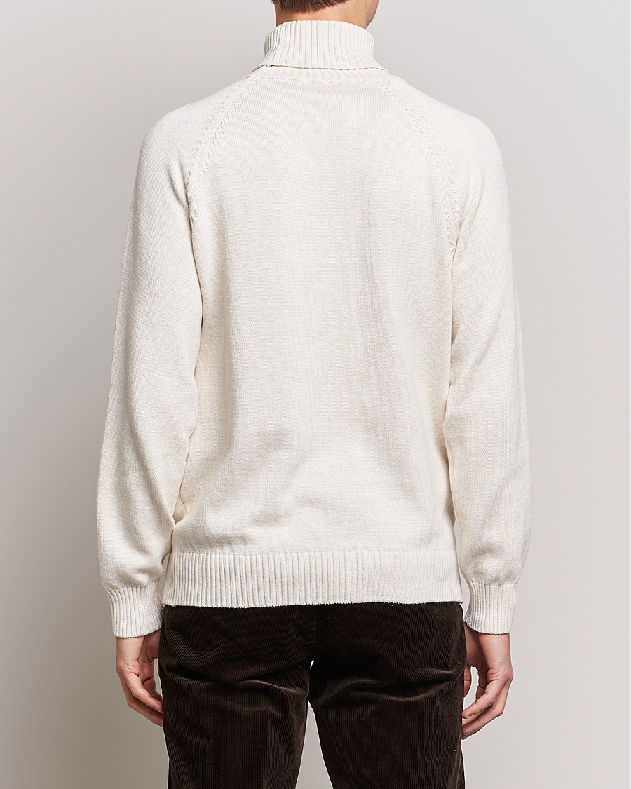 Hombres | Jerséis y prendas de punto | Oscar Jacobson | Connery Cotton Rollneck Off White