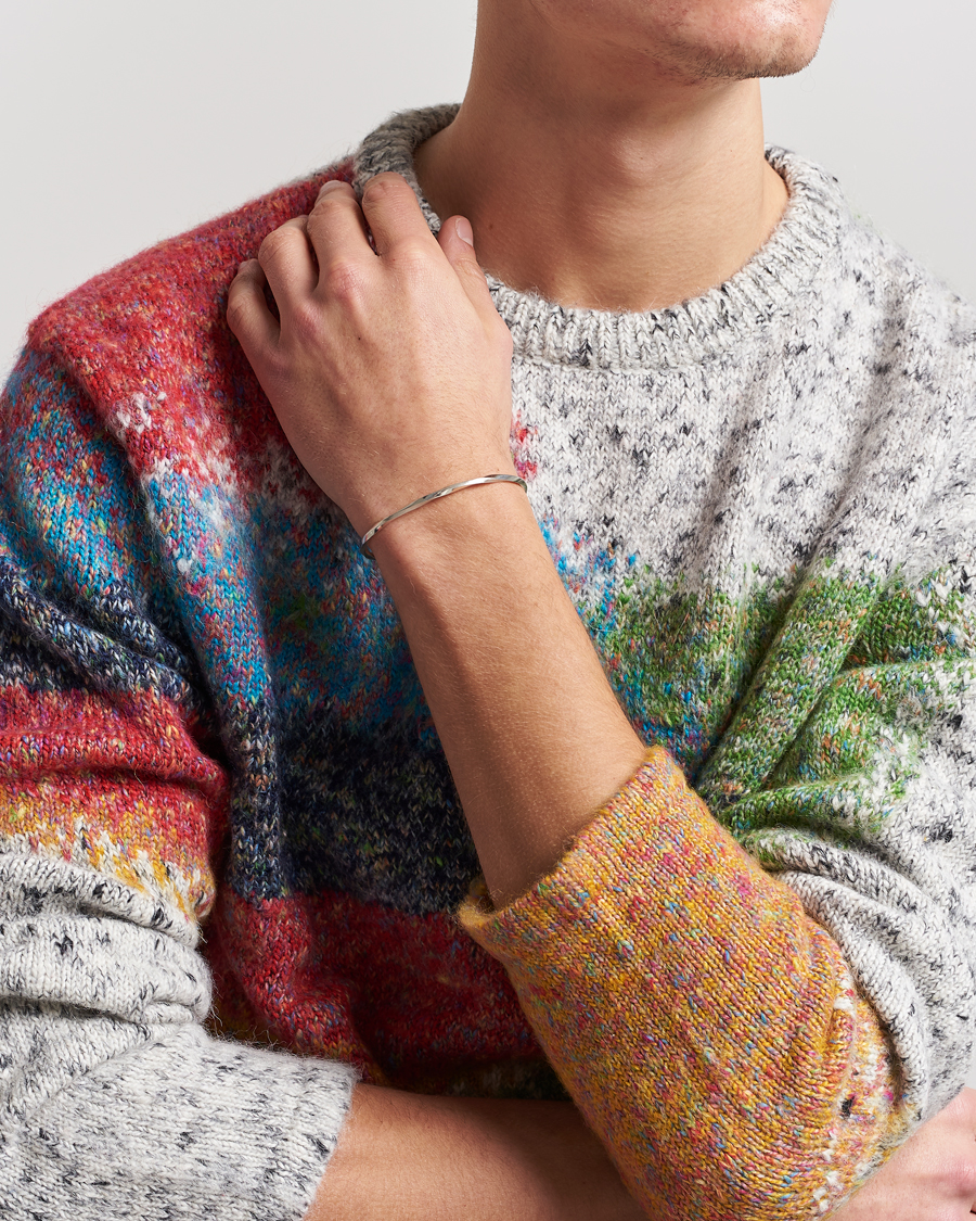 Hombres | Paul Smith Silver Twisted Bracelet Silver | Paul Smith | Silver Twisted Bracelet Silver
