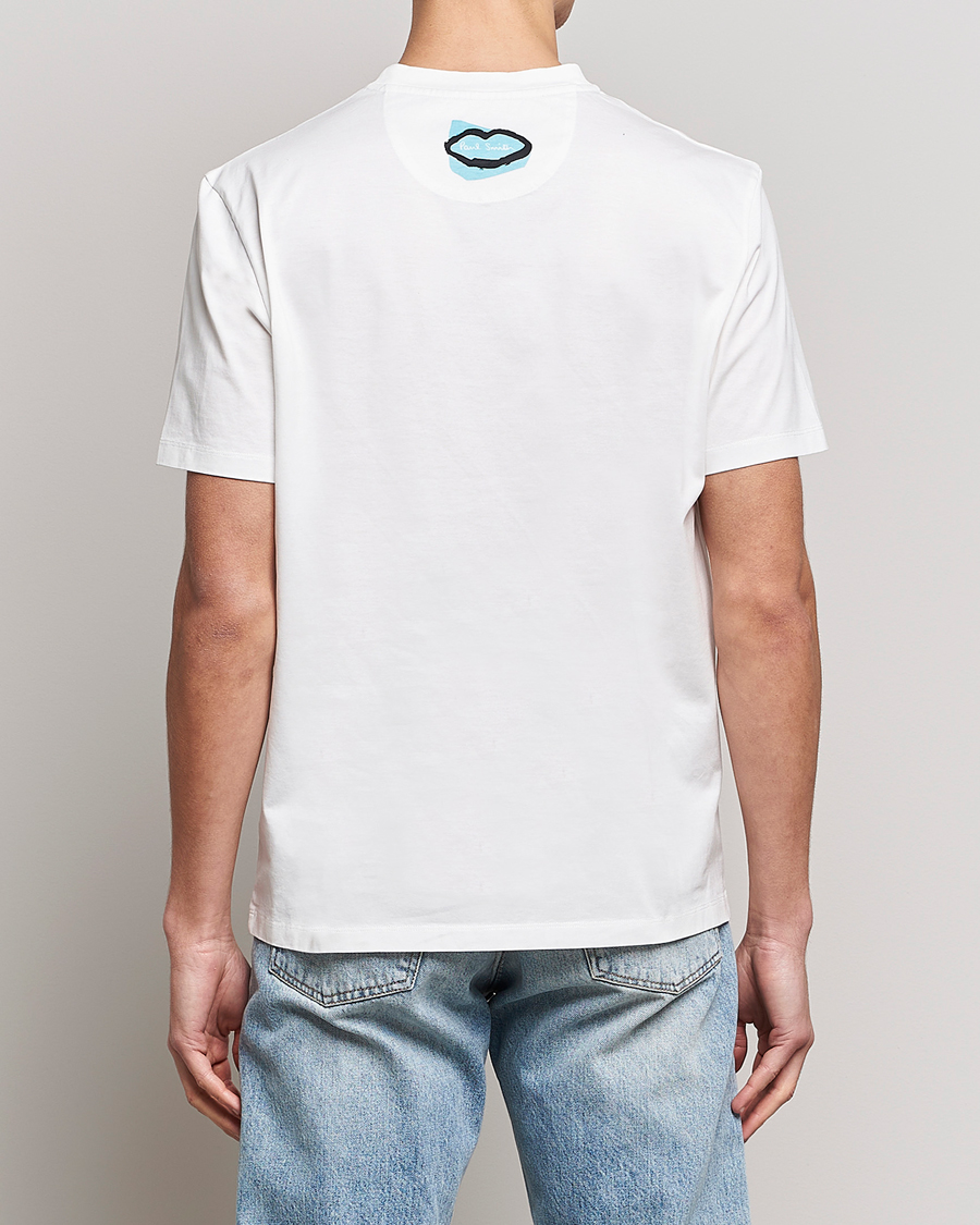 Hombres | Camisetas | Paul Smith | Cassis Print T-Shirt White