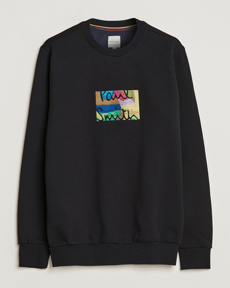 Hombres | Jerséis y prendas de punto | Paul Smith | Emroidered Sweatshirt Black
