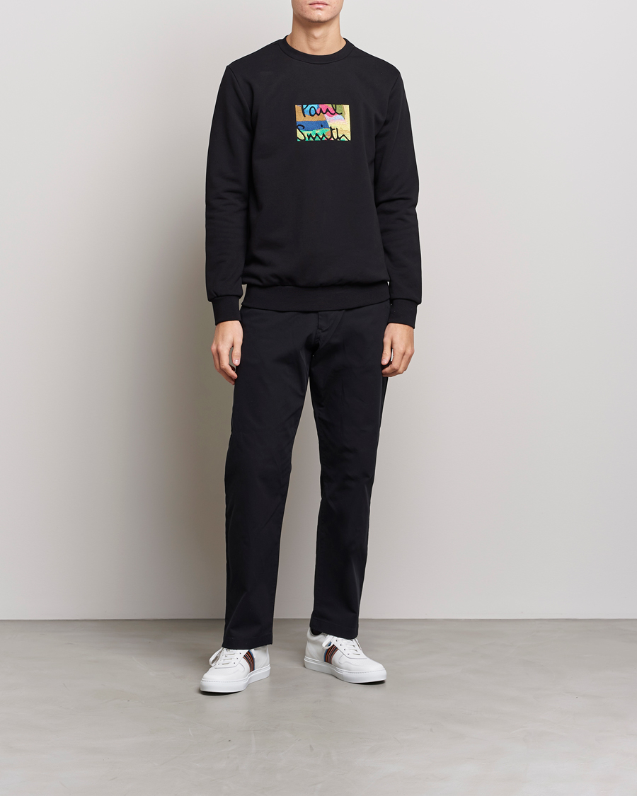 Hombres | Jerséis y prendas de punto | Paul Smith | Emroidered Sweatshirt Black