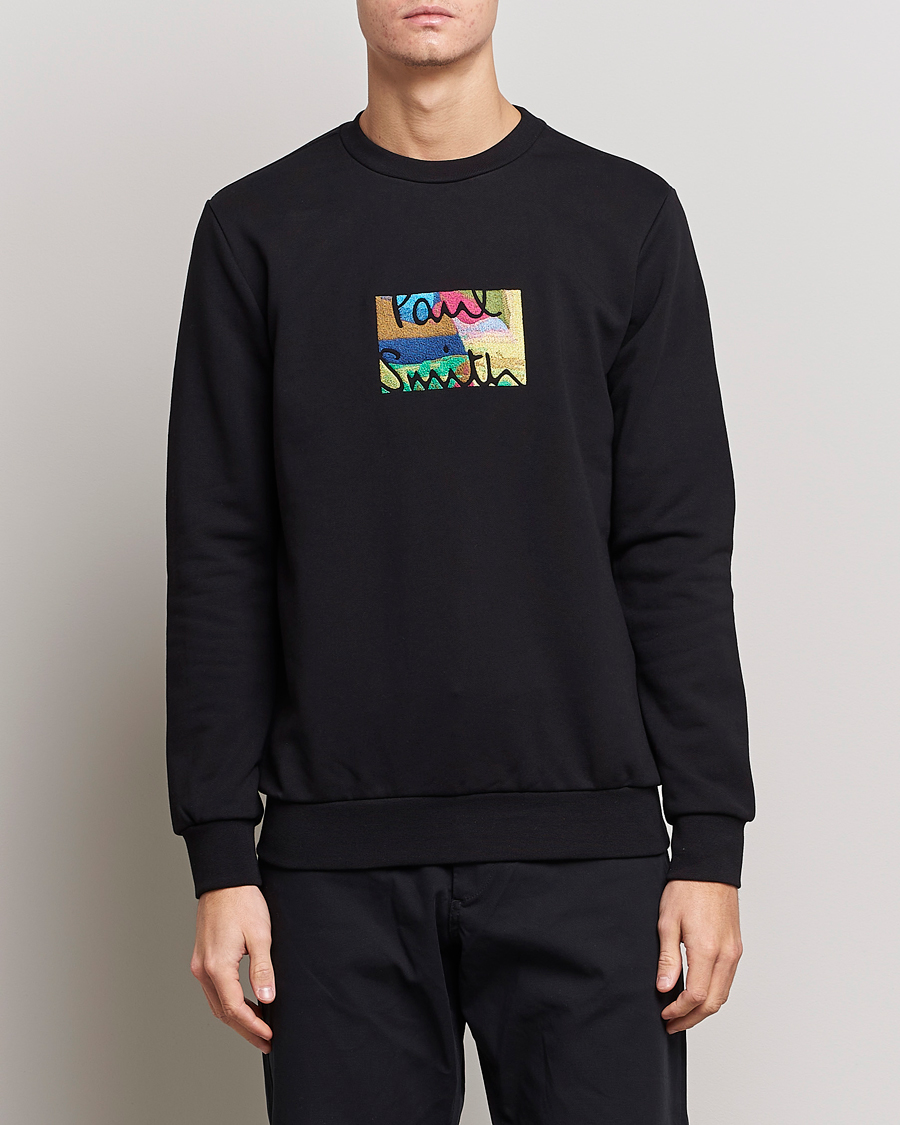 Hombres | Jerséis y prendas de punto | Paul Smith | Emroidered Sweatshirt Black