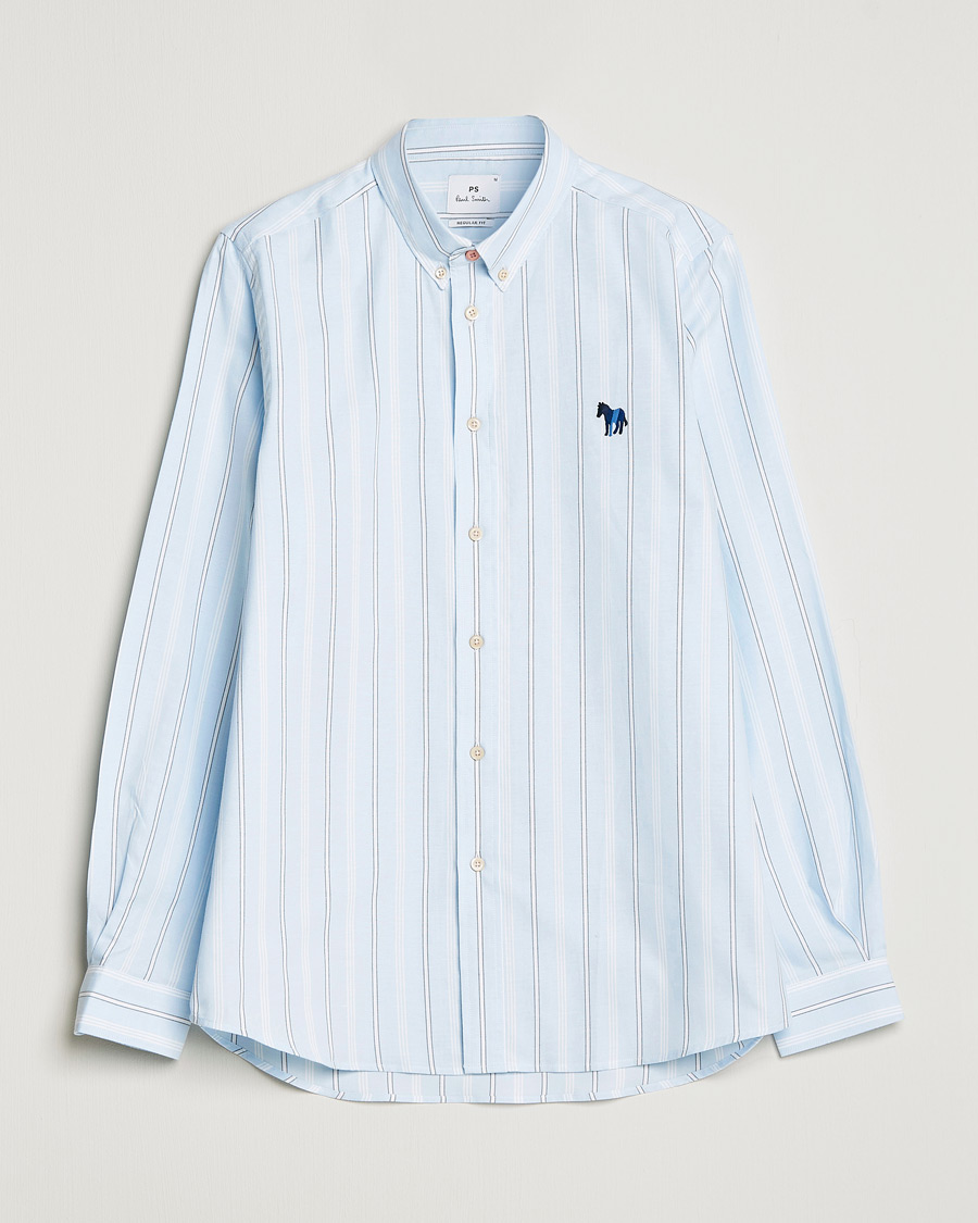 Hombres | Camisas | PS Paul Smith | Cotton Regular Fit Shirt Blue