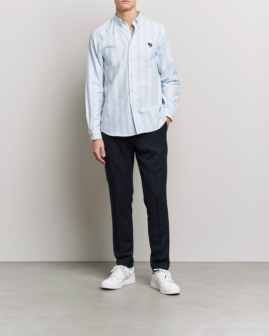 Hombres | Camisas | PS Paul Smith | Cotton Regular Fit Shirt Blue