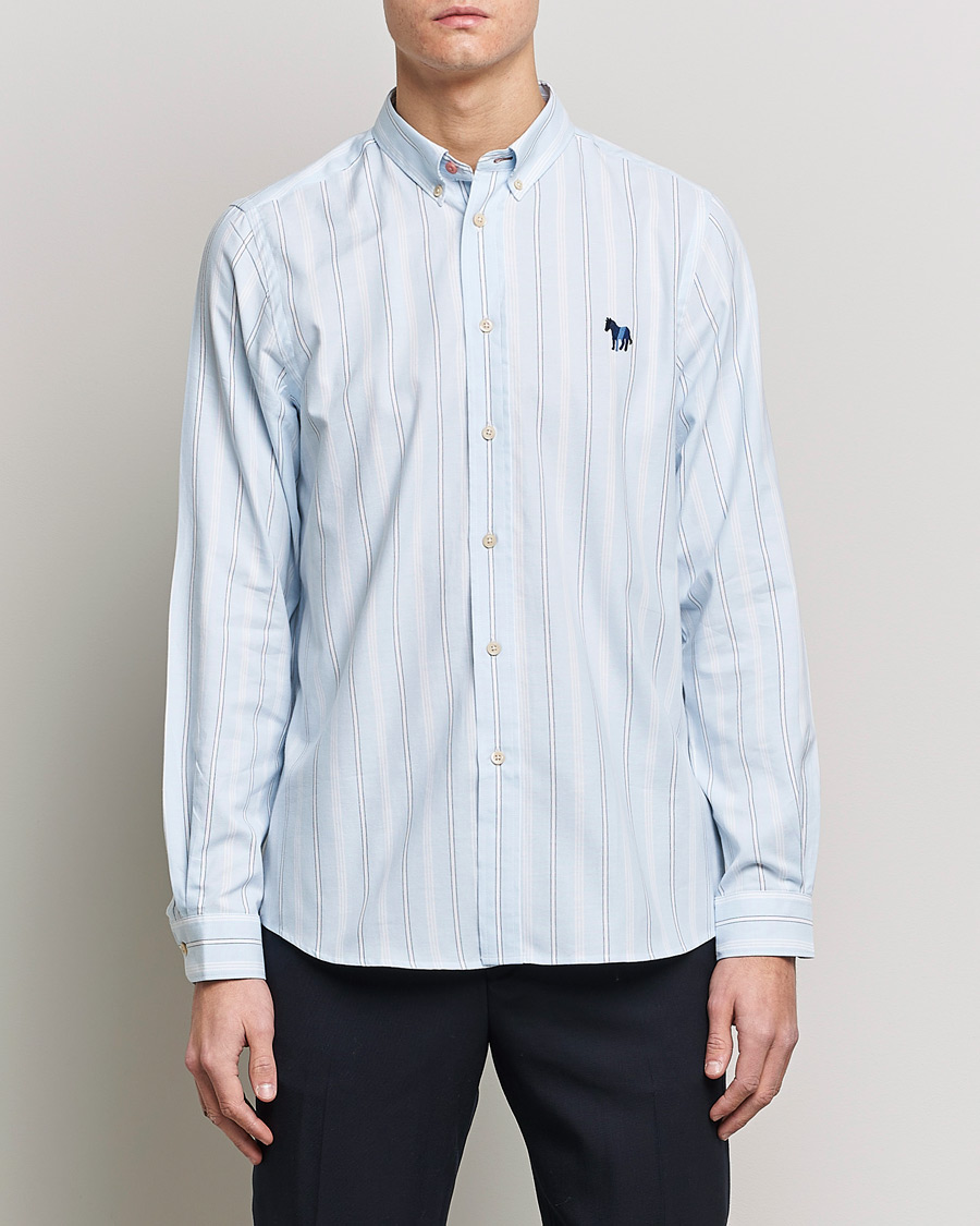 Hombres | Camisas | PS Paul Smith | Cotton Regular Fit Shirt Blue