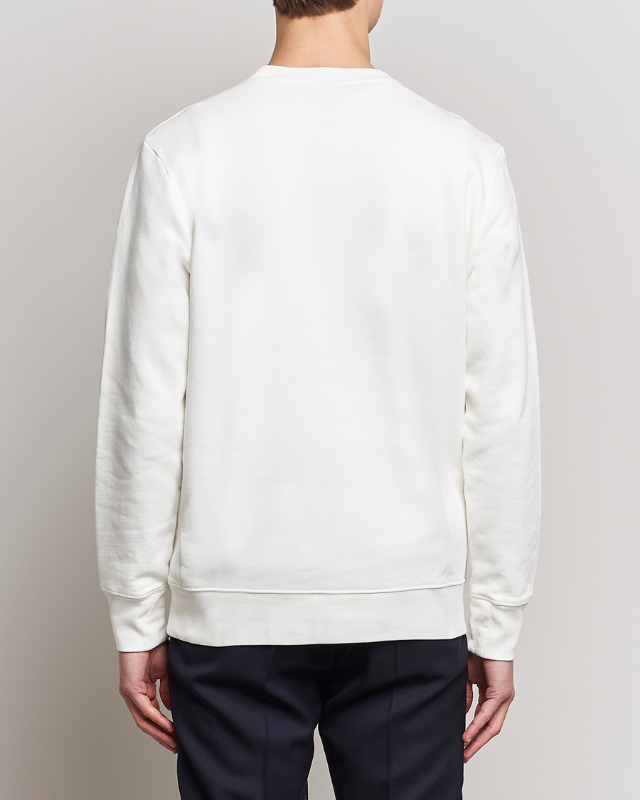 Hombres | Jerséis y prendas de punto | PS Paul Smith | Zebra Organic Cotton Sweatshirt Ecru