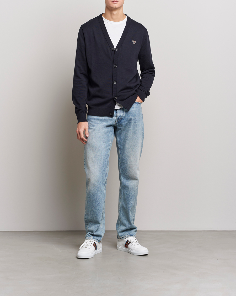 Hombres | Jerséis y prendas de punto | PS Paul Smith | Zebra Cardigan Navy