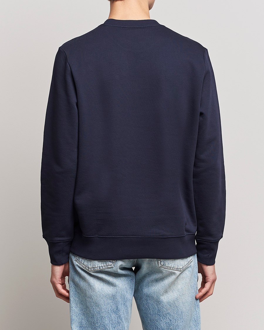 Hombres | Jerséis y prendas de punto | PS Paul Smith | Zebra Organic Cotton Sweatshirt Navy