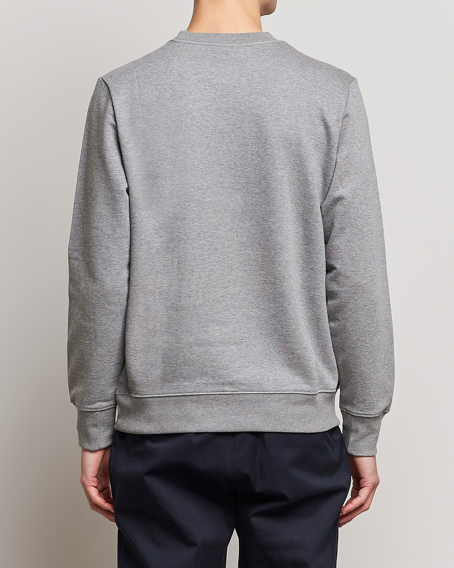 Hombres | Jerséis y prendas de punto | PS Paul Smith | Zebra Organic Cotton Sweatshirt Grey Melange