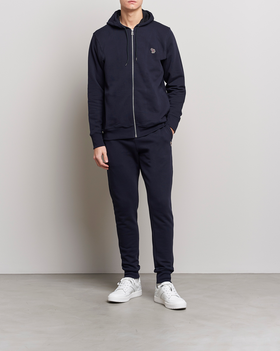 Hombres | Pantalones | PS Paul Smith | Zebra Organic Cotton Sweatpants Navy