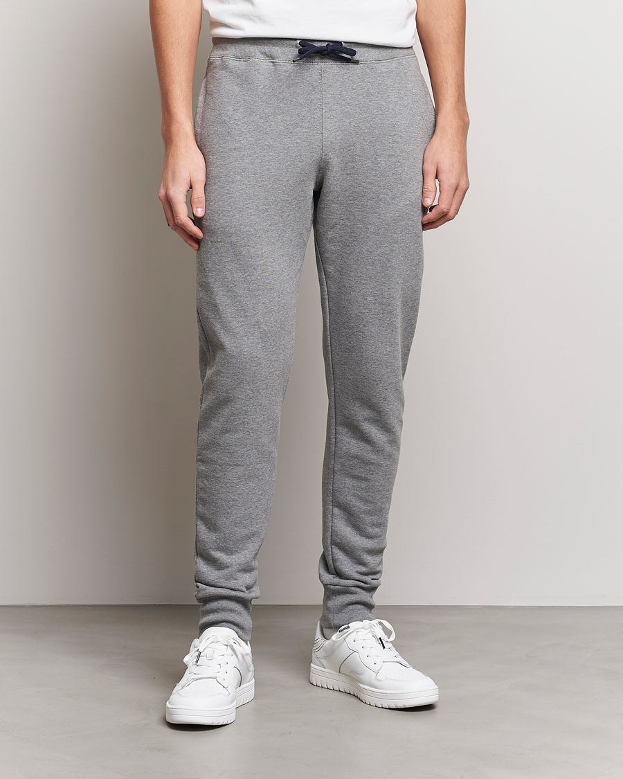 Hombres | Pantalones | PS Paul Smith | Zebra Organic Cotton Sweatpants Grey Melange