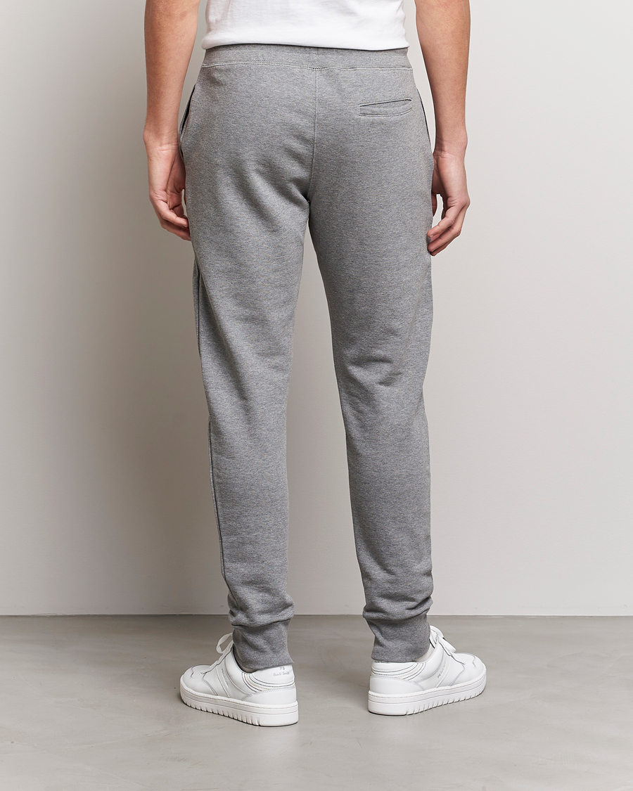 Hombres | Pantalones | PS Paul Smith | Zebra Organic Cotton Sweatpants Grey Melange