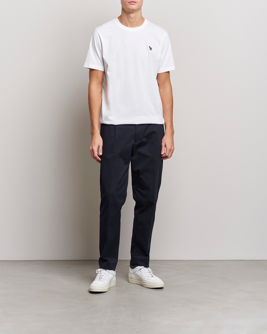 Hombres | Camisetas | PS Paul Smith | Organic Cotton Zebra T-Shirt White