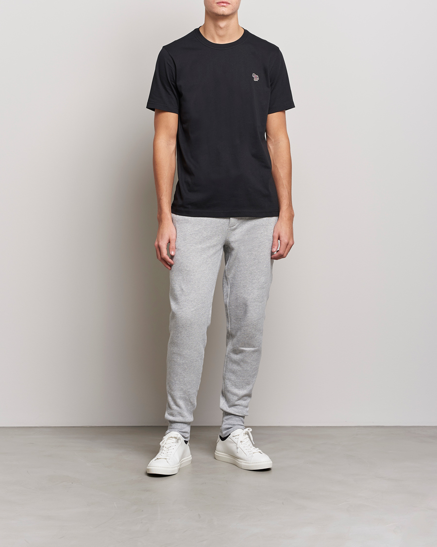 Hombres | Camisetas | PS Paul Smith | Classic Organic Cotton Zebra T-Shirt Black
