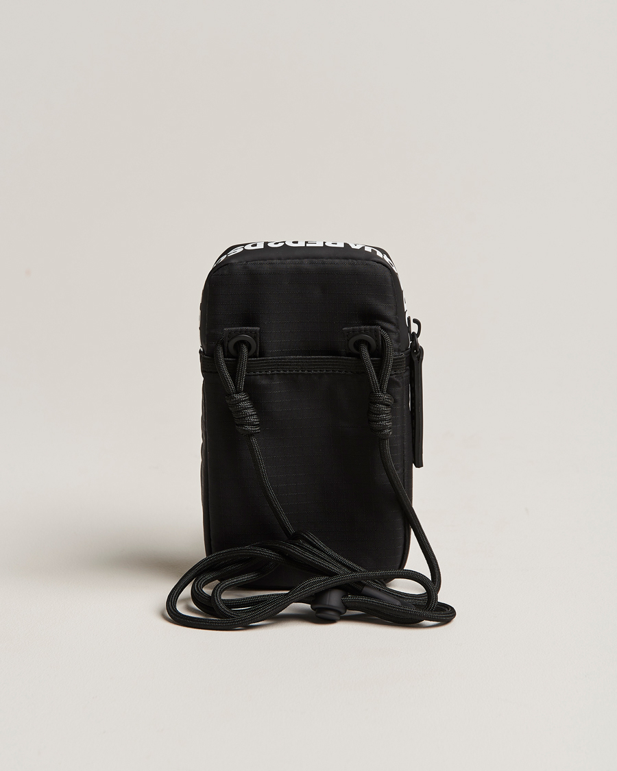 Hombres | Dsquared2 Ripstop Phone Neck Pouch Black | Dsquared2 | Ripstop Phone Neck Pouch Black