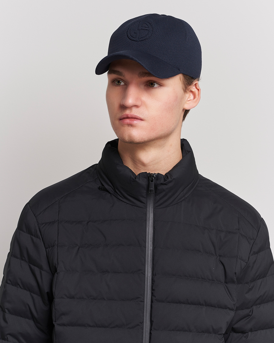 Hombres | Giorgio Armani Soft Mesh Baseball Cap Navy | Giorgio Armani | Soft Mesh Baseball Cap Navy