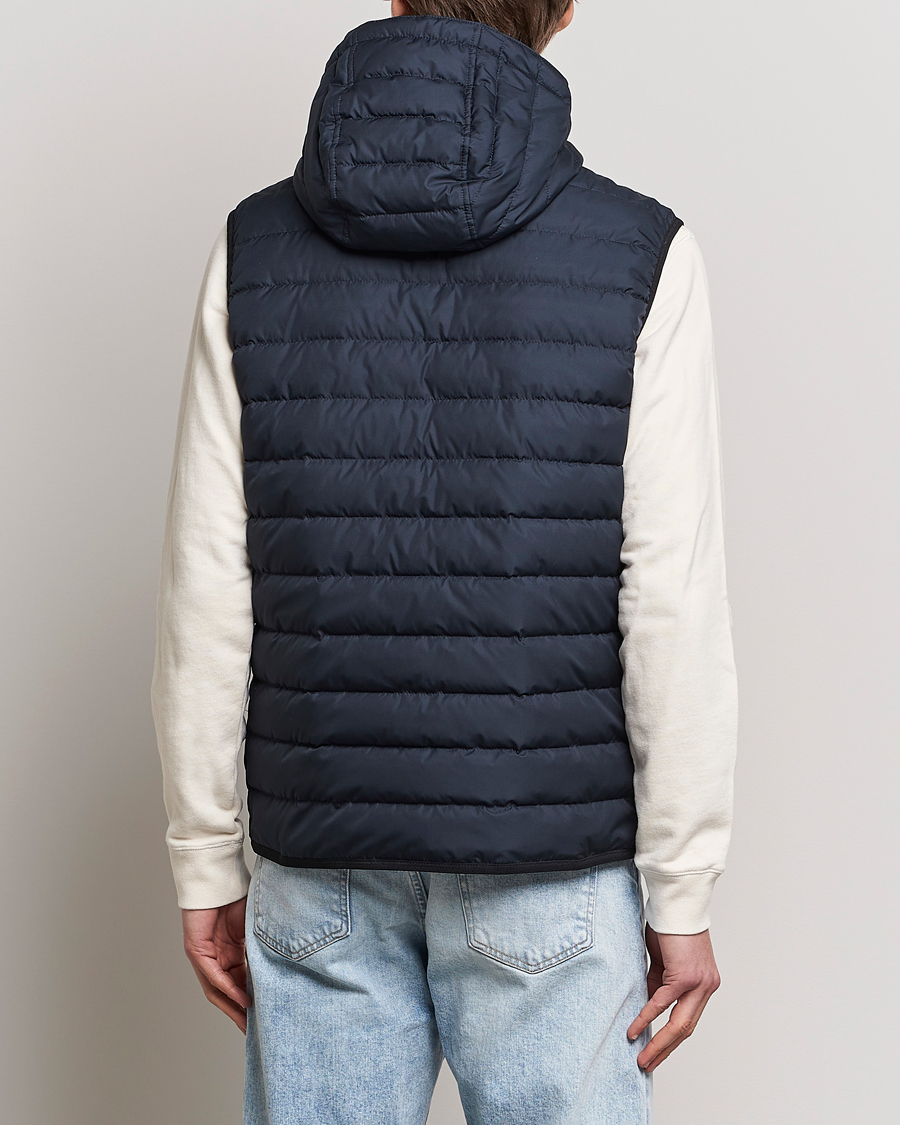 Hombres | Chalecos | BOSS BLACK | Coviltra Down Hooded Vest Dark Blue