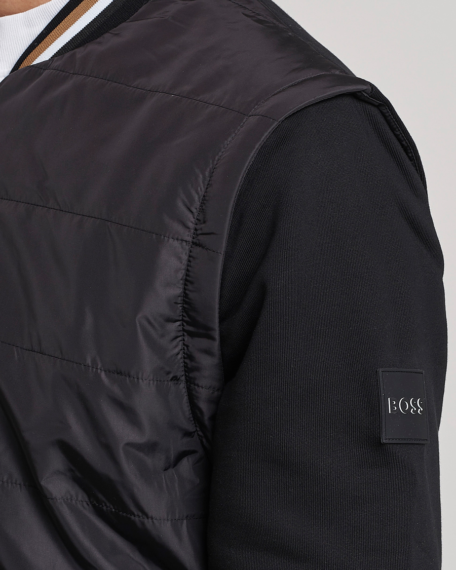 Hombres | Abrigos y chaquetas | BOSS BLACK | Skiles Hybrid Jacket Black