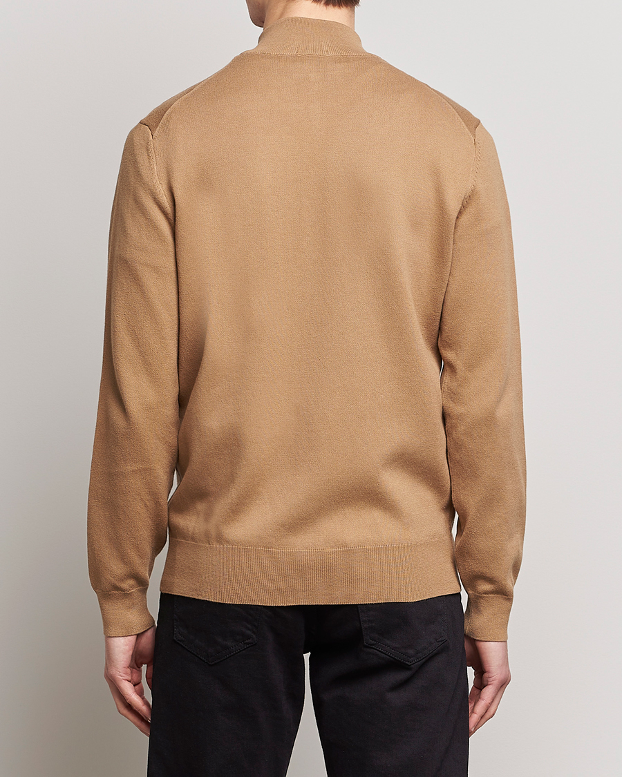 Hombres | Jerséis y prendas de punto | BOSS BLACK | Palano Knitted Full-Zip Medium Beige