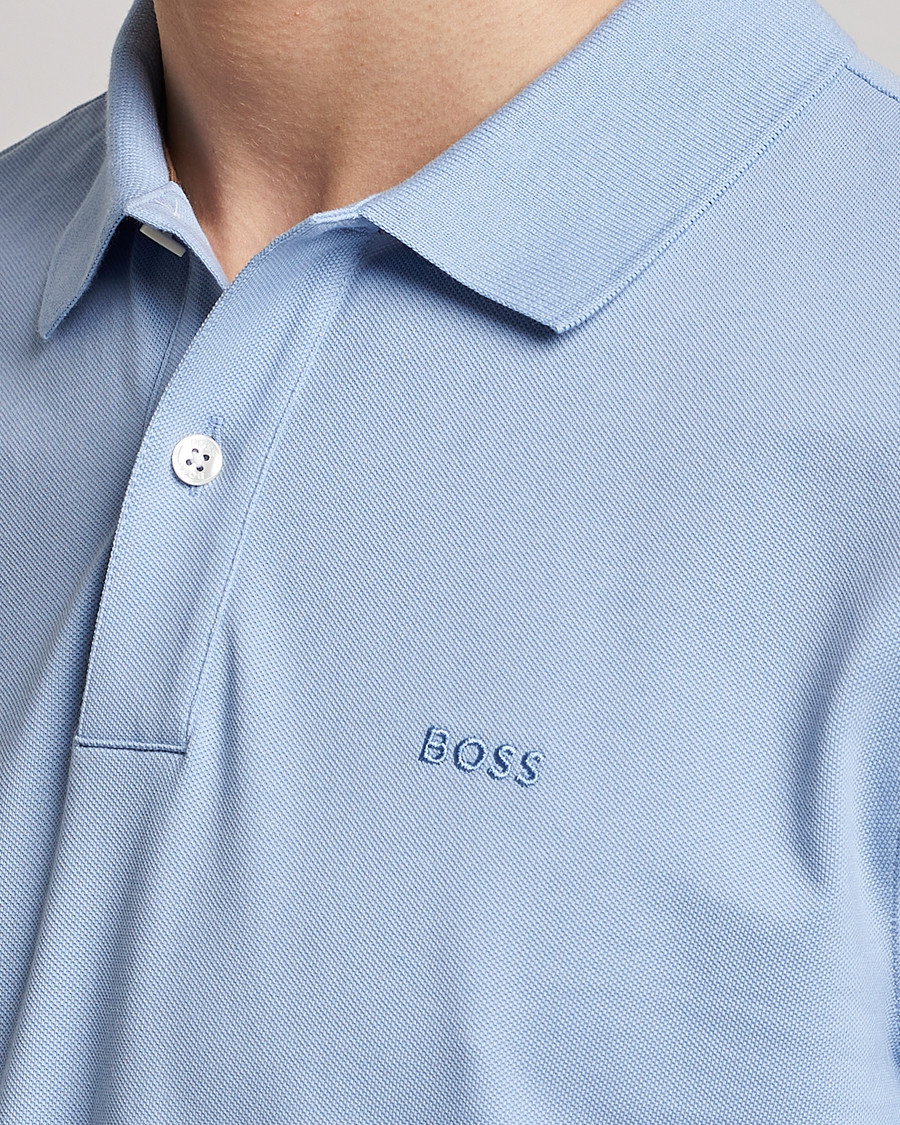 Hombres | Polos | BOSS BLACK | Pallas Polo Open Blue