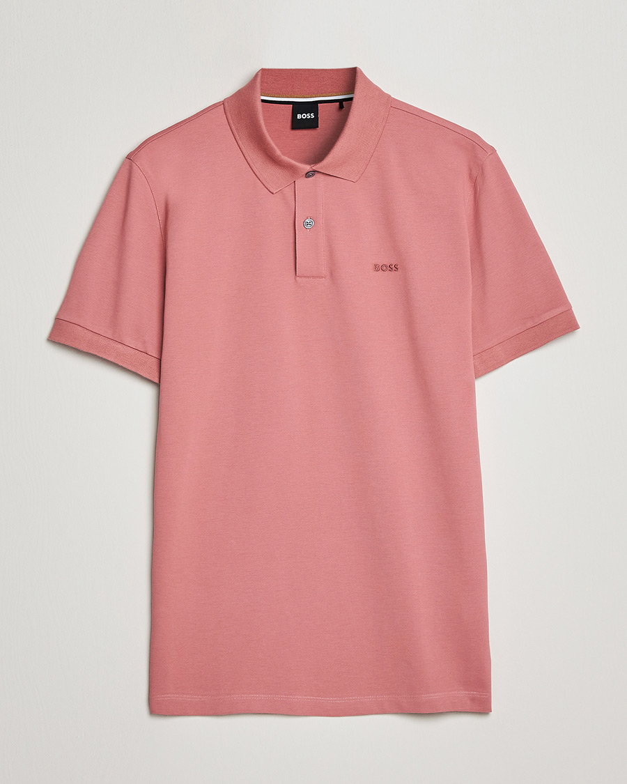 Hombres | Polos | BOSS BLACK | Pallas Polo Open Pink