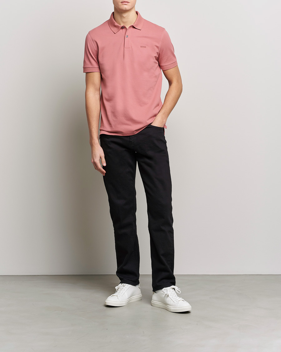 Hombres | Polos | BOSS BLACK | Pallas Polo Open Pink