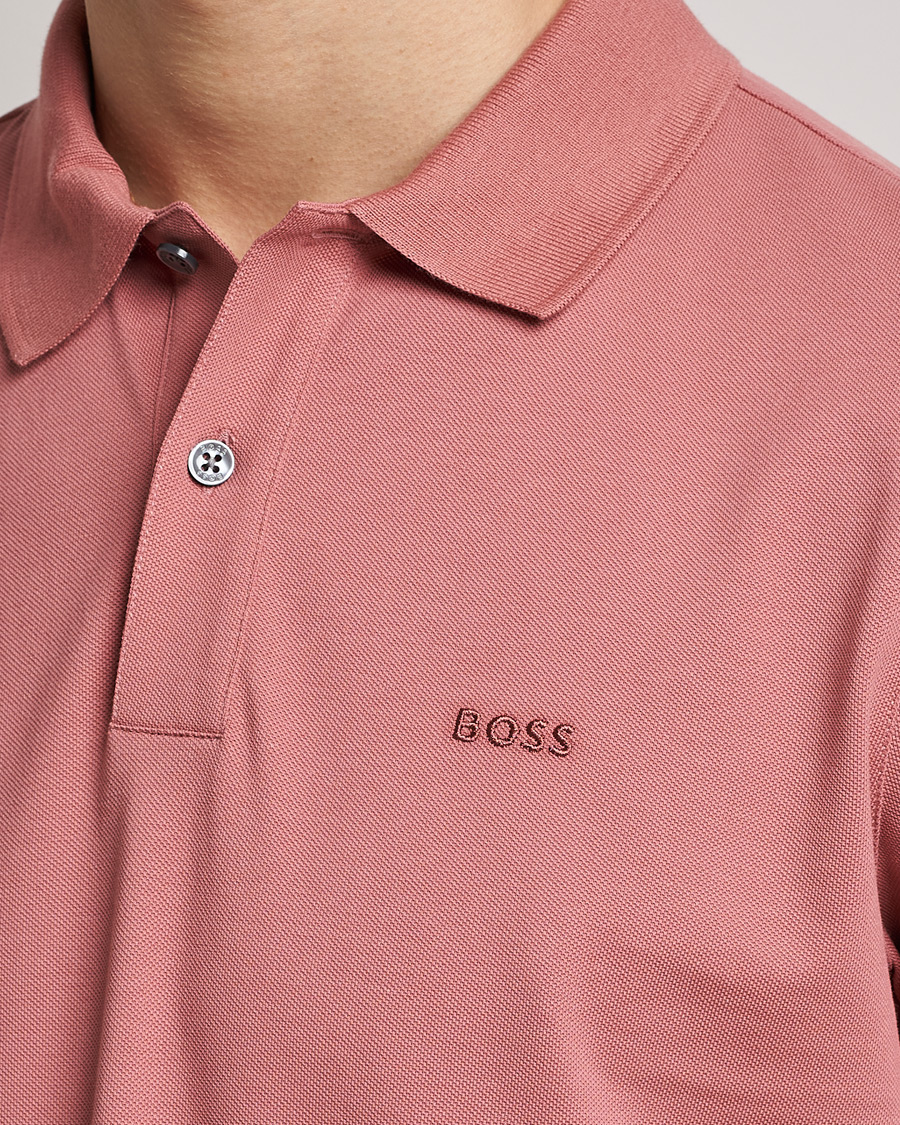 Hombres | Polos | BOSS BLACK | Pallas Polo Open Pink