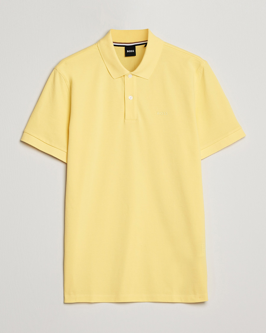 Hombres | Polos | BOSS BLACK | Pallas Polo Bright Yellow