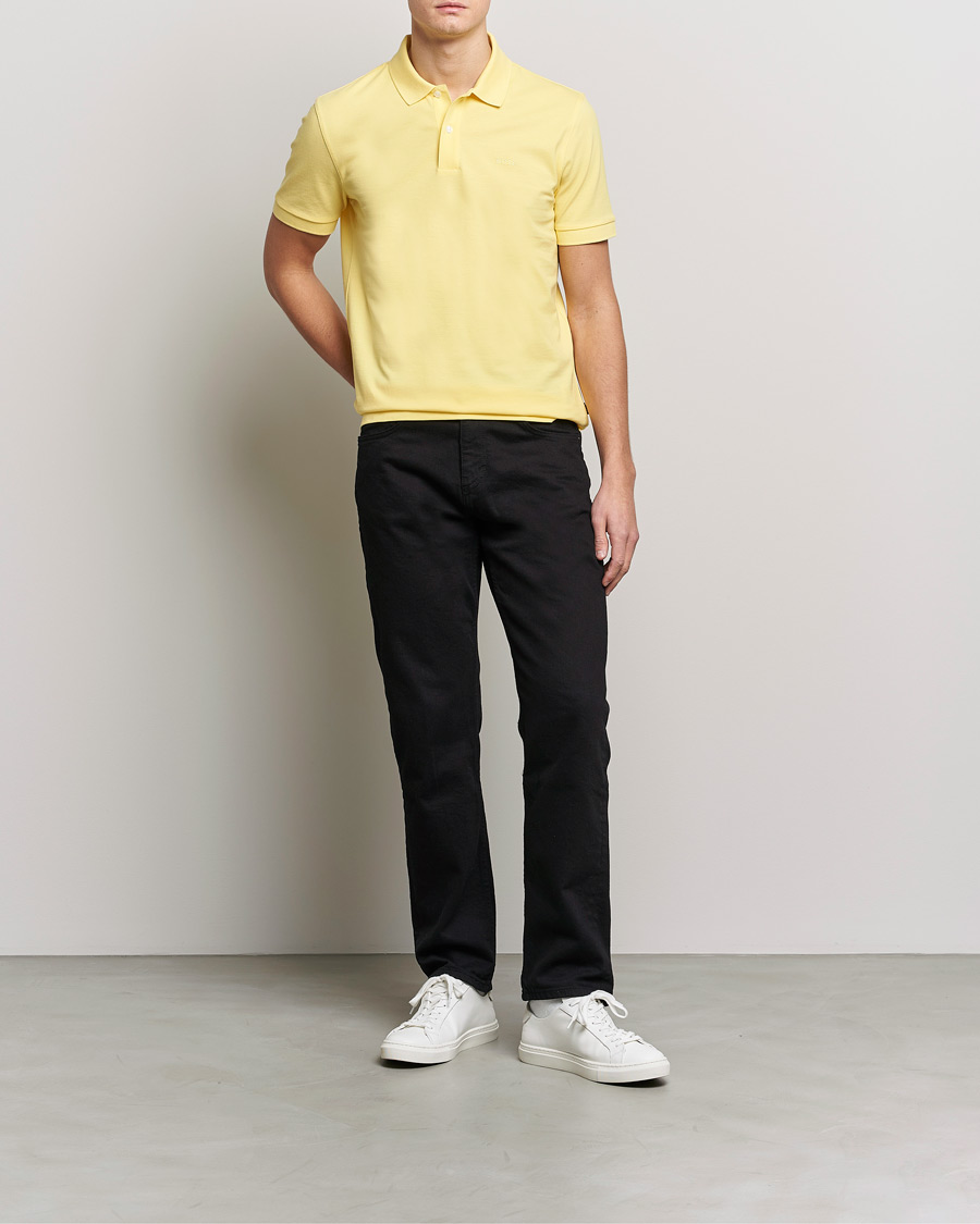 Hombres | Polos | BOSS BLACK | Pallas Polo Bright Yellow