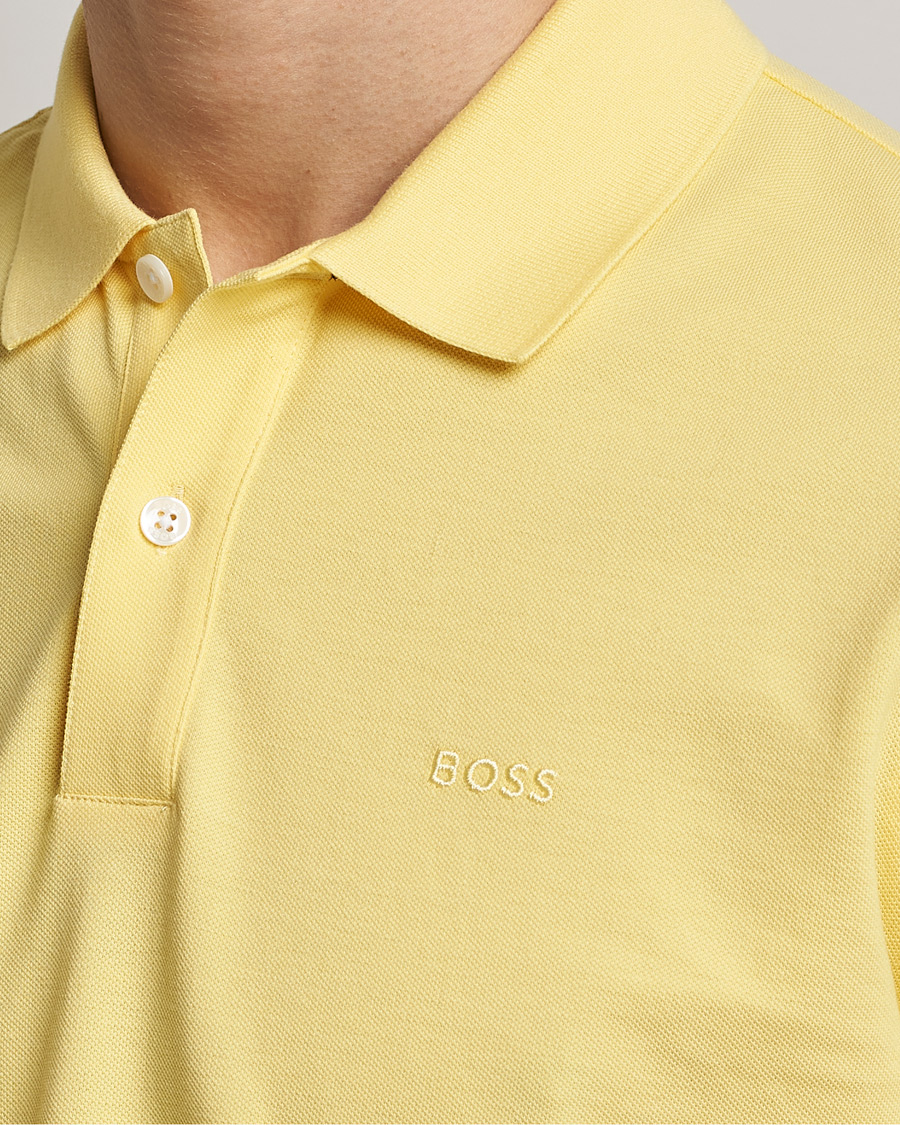Hombres | Polos | BOSS BLACK | Pallas Polo Bright Yellow