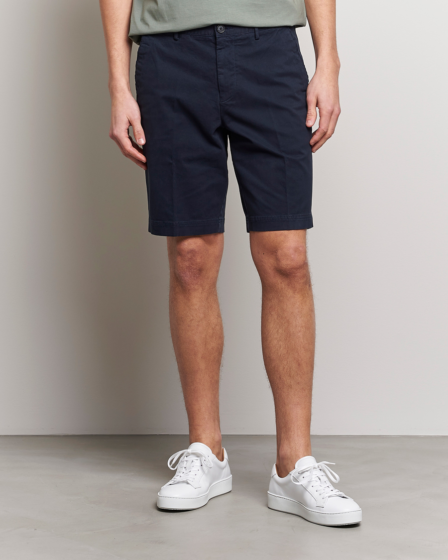 Hombres | Pantalones cortos | BOSS BLACK | Slice Chino Shorts Dark Blue