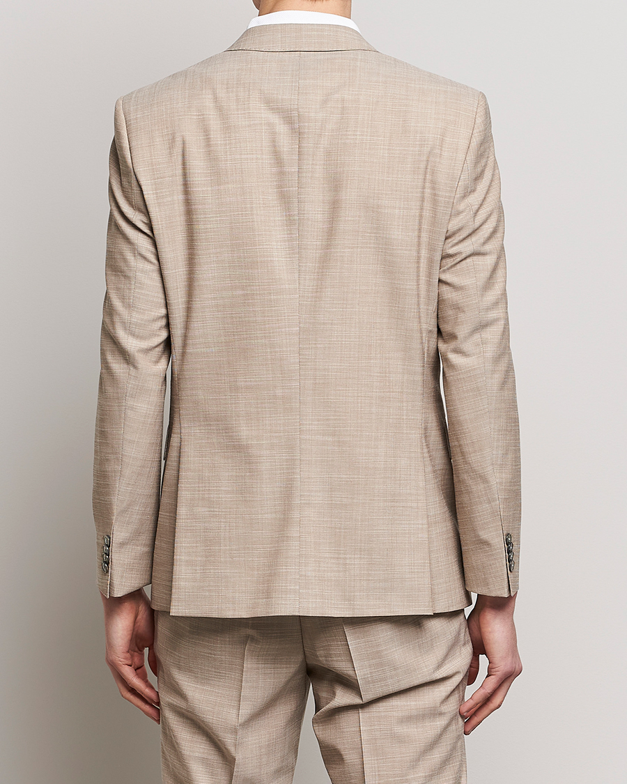 Hombres | Blazers | BOSS BLACK | Huge Wool/Cotton Blazer Light Beige