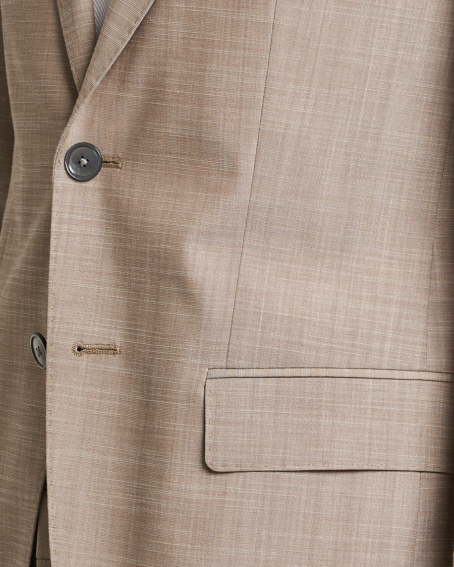 Hombres | Blazers | BOSS BLACK | Huge Wool/Cotton Blazer Light Beige