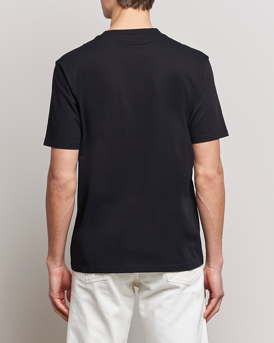 Hombres | Camisetas | HUGO | Ducky Printed Crew Neck T-Shirt Black