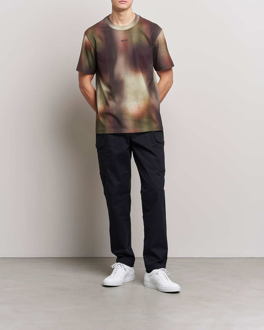 Hombres | Camisetas | HUGO | Diobo Logo Crew Neck T-Shirt Multi