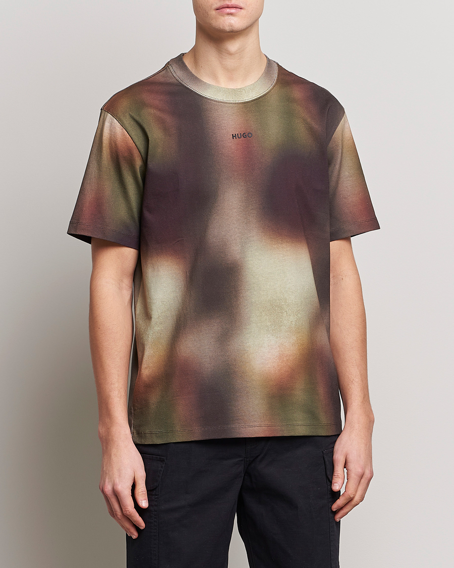 Hombres | Camisetas | HUGO | Diobo Logo Crew Neck T-Shirt Multi