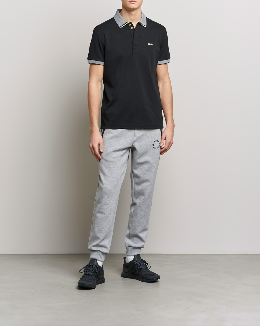 Hombres | Polos | BOSS GREEN | Paddy Performance Piké Black