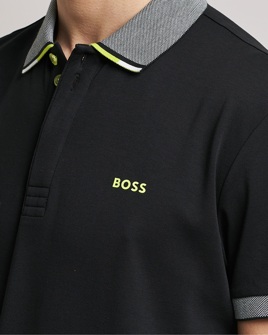 Hombres | Polos | BOSS GREEN | Paddy Performance Piké Black