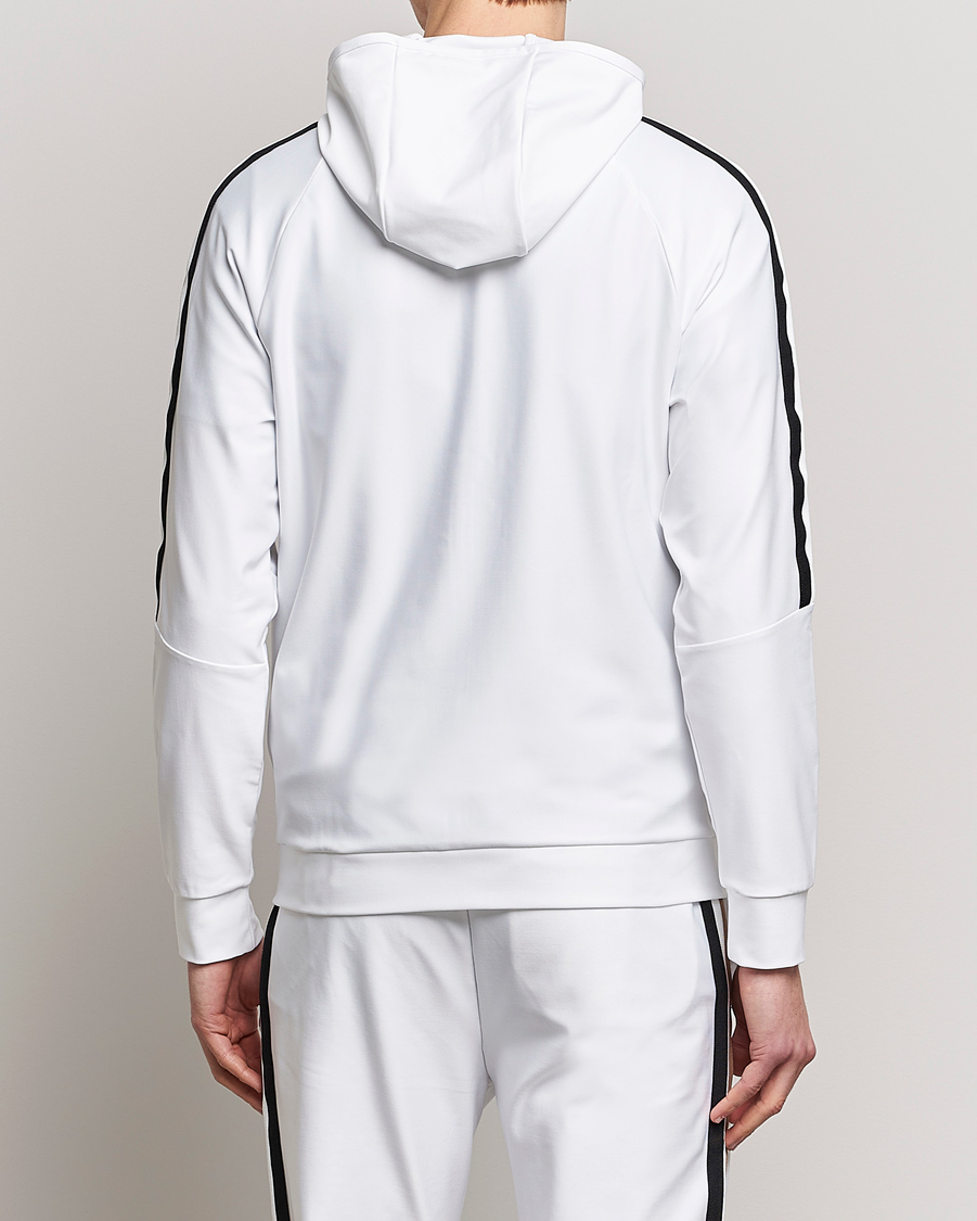 Hombres | Jerséis y prendas de punto | BOSS GREEN | Sicon Performance Full-Zip Hoodie White