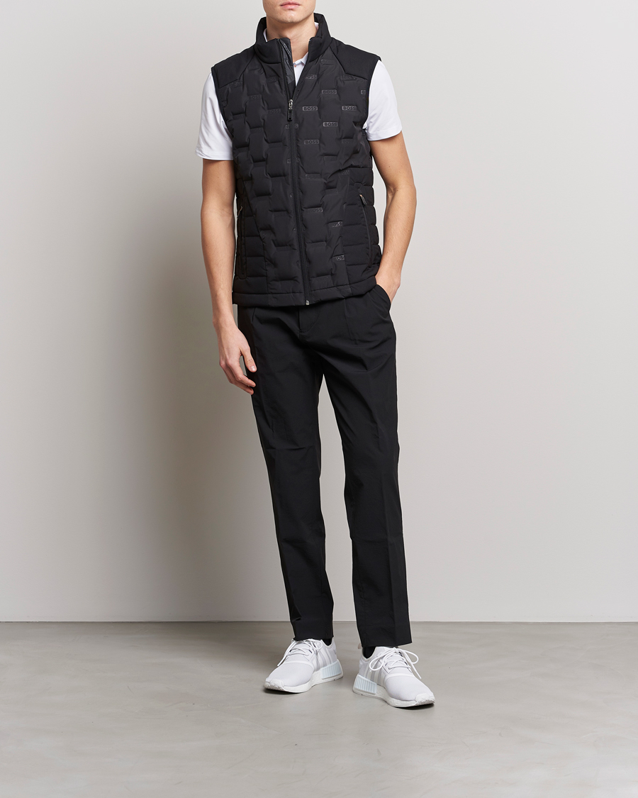 Hombres | Abrigos y chaquetas | BOSS GREEN | Hellion Vest Black