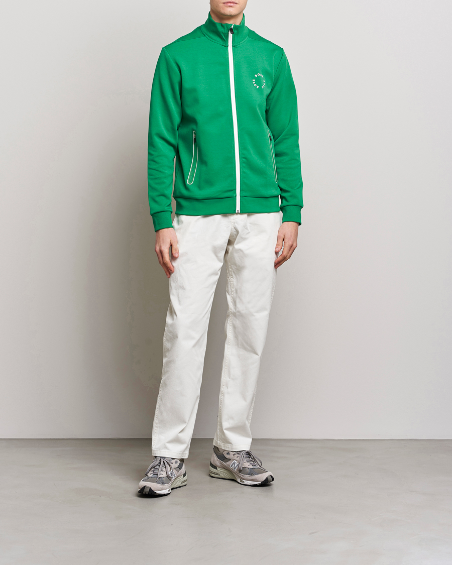 Hombres | Jerséis y prendas de punto | BOSS GREEN | Skaz Full-Zip Open Green