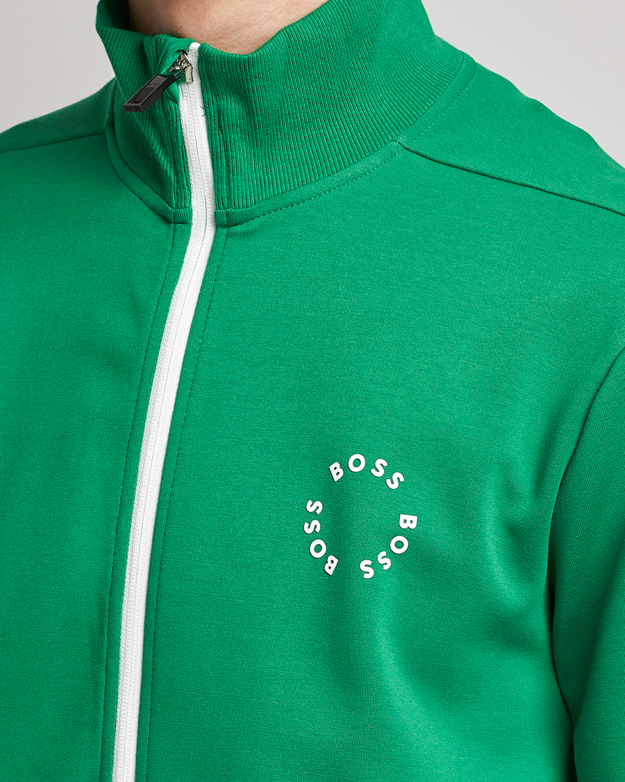 Hombres | Jerséis y prendas de punto | BOSS GREEN | Skaz Full-Zip Open Green