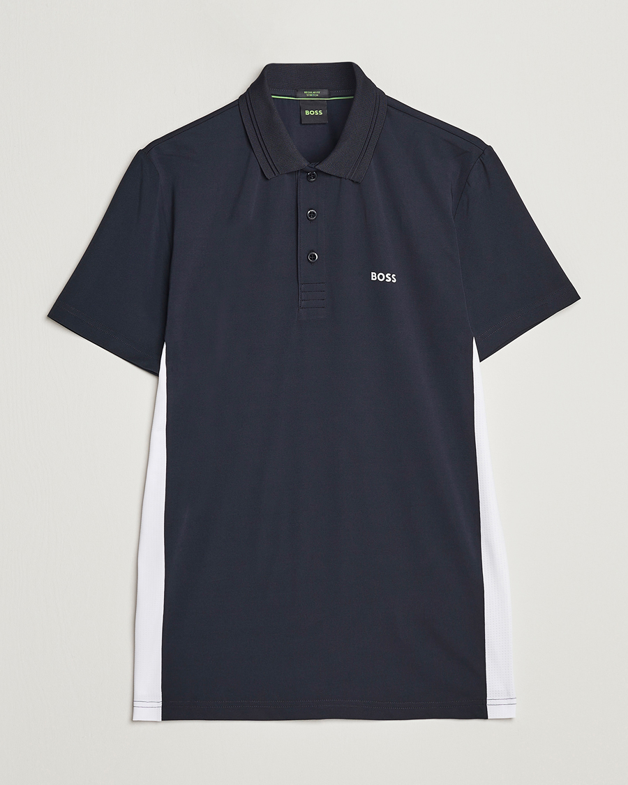 Hombres | Polos | BOSS GREEN | Paddytech Piké Dark Blue