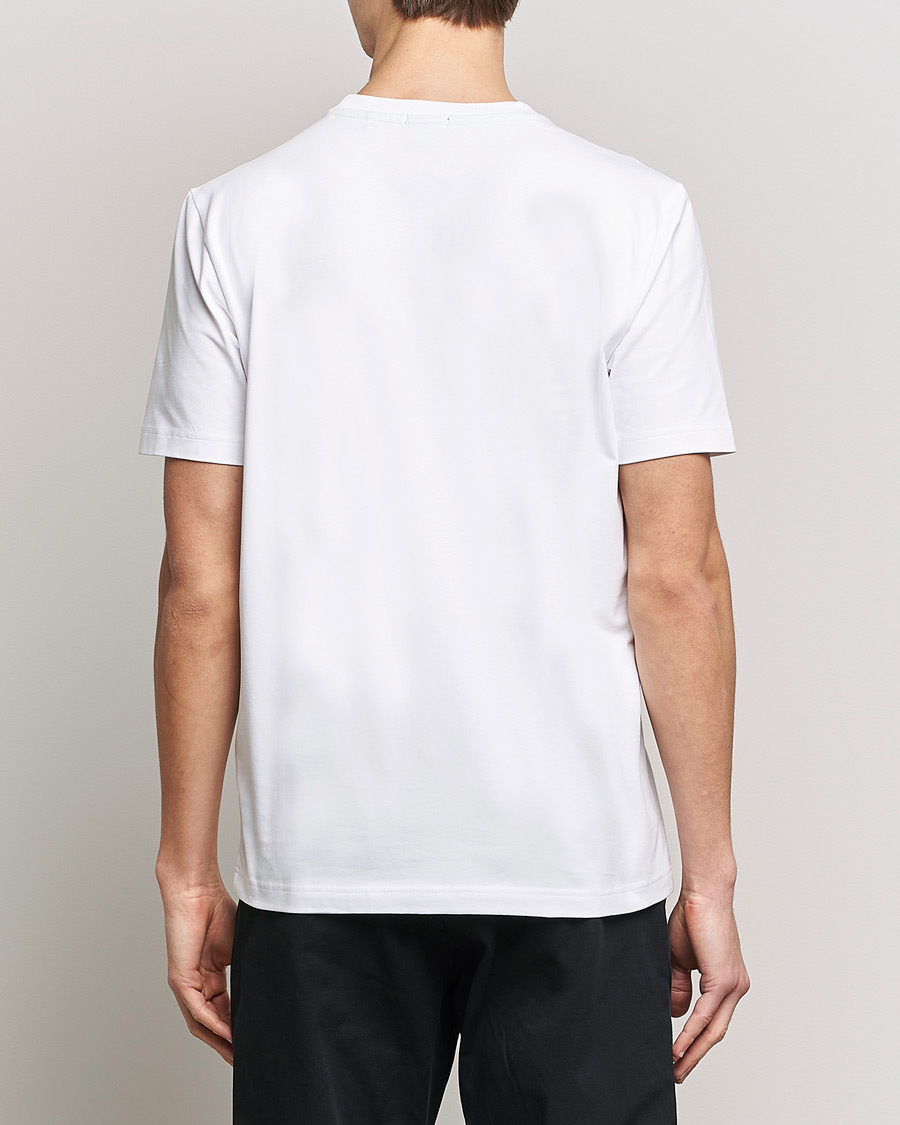 Hombres | Camisetas | BOSS GREEN | Logo Crew Neck T-Shirt White