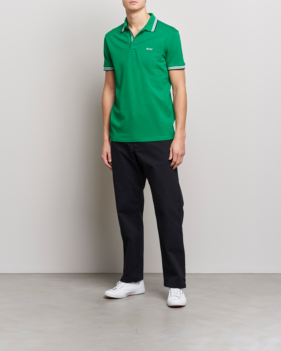 Hombres | Polos | BOSS GREEN | Paddy Piké Open Green