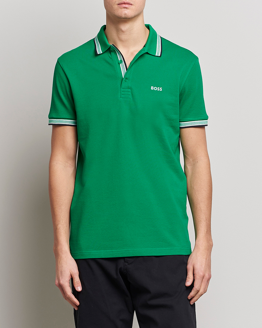 Hombres | Polos | BOSS GREEN | Paddy Piké Open Green