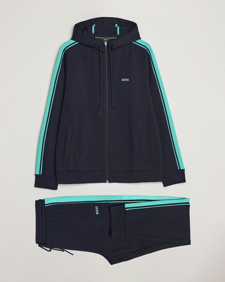 Hombres | Pantalones | BOSS GREEN | Tracksuit Set Dark Blue