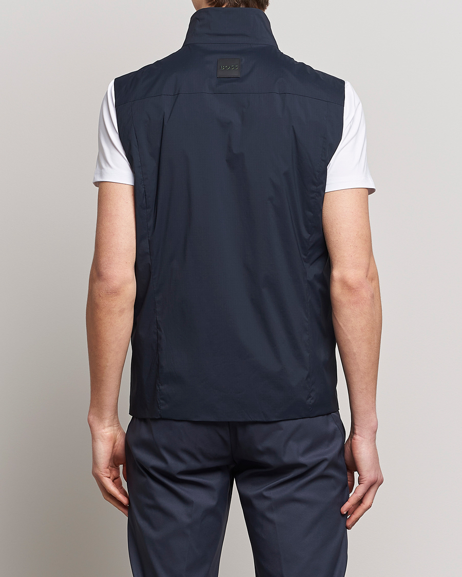 Hombres | Chalecos | BOSS GREEN | Axis Performance Vest Dark Blue